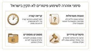 כל מה שחשוב לדעת על זכות שימוע לפני פיטורין וההיערכות אליו