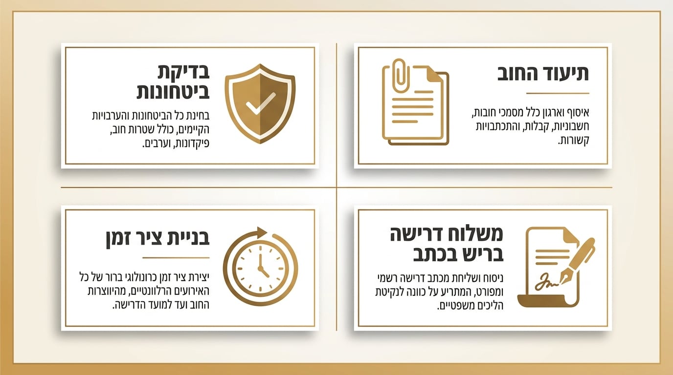 תרחיש נפוץ – החודש השני ללא תשלום מהשוכר ומה עושים לפני פנייה לבית המשפט