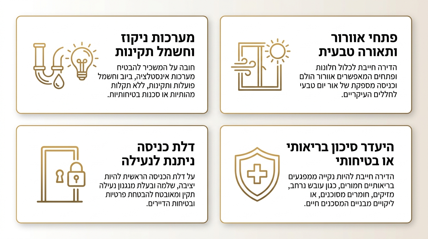 עדכוני חוק שכירות הוגנת בישראל