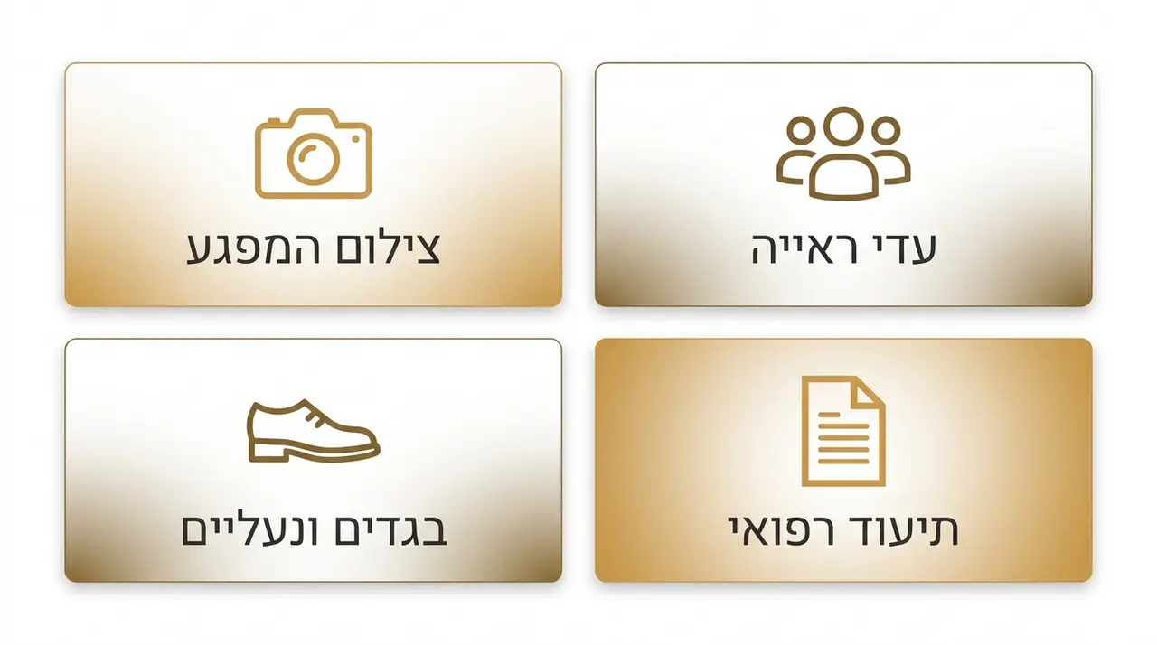 איסוף ראיות מיד לאחר תאונה במרחב הציבורי